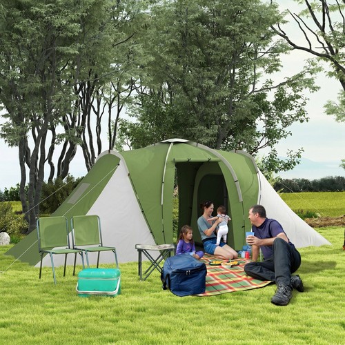 Large camping tent tunnel - large,