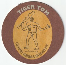 BEER MAT - CERNE ABBAS BREWERY