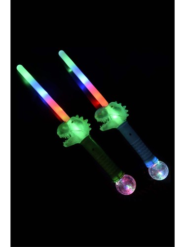 Led light dinosaur - light, up