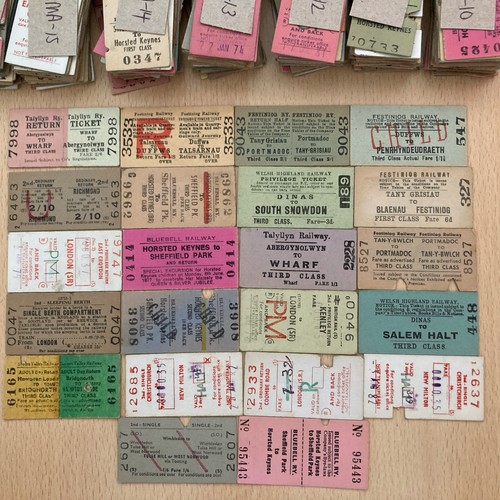Railway tickets 22 x - railway.,