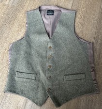 Derby Tweed Waistcoat Green
