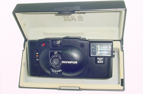 Olympus 35mm film camera - xa, 2