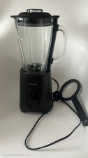 Salter Kuro Glass Jug Blender 600W 1.5L Capacity 2 Speeds & Pulse Black