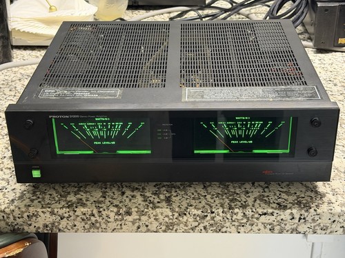 Proton d1200 power amplifier - proton,