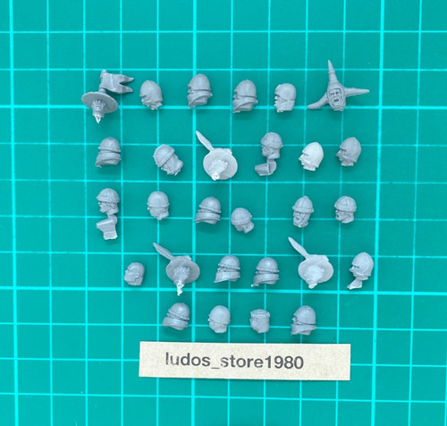 Bretonnia men arms heads x - heads,