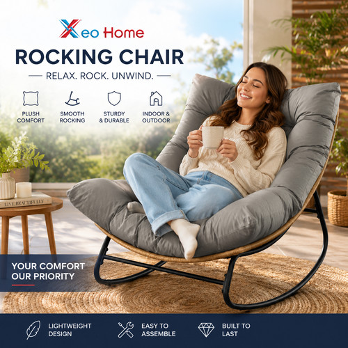 Garden rocking chair with - garden,