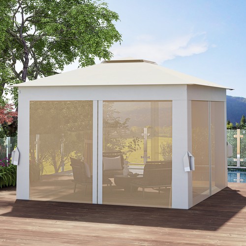 Mesh side pop gazebo tent - mesh,