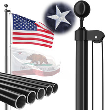 Heavy Duty 25 FT Flag Pole