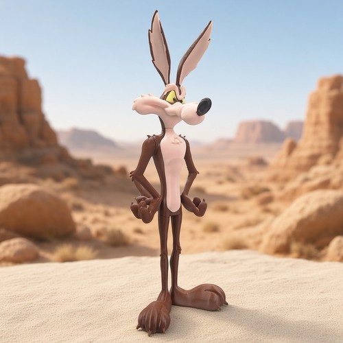 Wile coyote figure - figure,