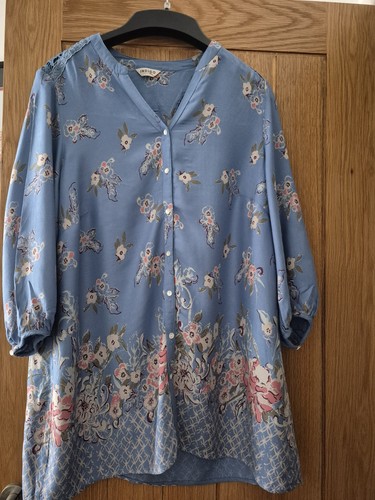 Indigo floral mauve mix - indigo,