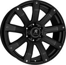 Alloy Wheels 20" Tomahawk UTE Black Matt For VW Amarok [NF] 22-24