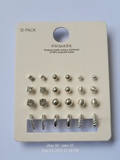 Primark stud earrings 12pack - primark,