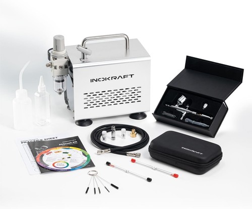 Airbrush kit with air - with,