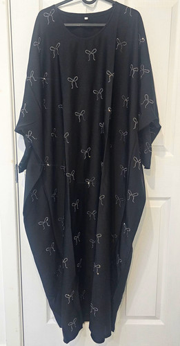 Women black long - black, kaftan