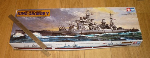 Tamiya 350 scale hms - 1/350, king