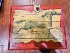 Wooden Horse Box Storage