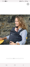 Cotton Blend Baby Carrier Close Caboo Cotton Blend Baby Sling
