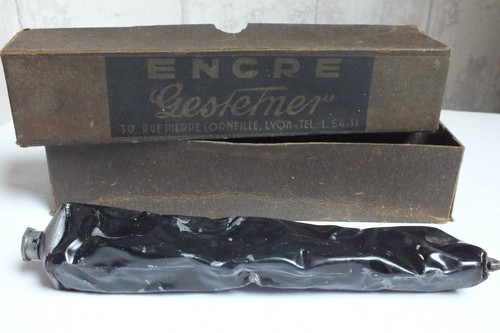 Rare old ink - tube, --