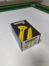 Reisser R2 5.0 x 100mm (4 Inch) Wood Screws - Brand New Pack of 100