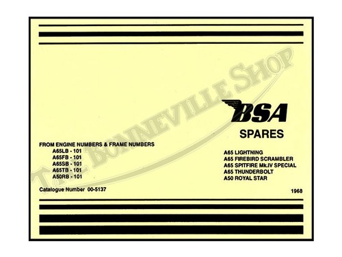 1968 bsa a50 a65 - bsa, firebird
