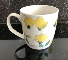Yellow Poppy Flower Mug Tea