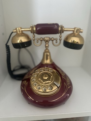 Vintage antique telephone - antique,