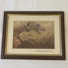 Vintage Framed Engraving