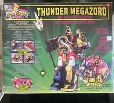 Vintage 1993 Power Rangers Thunder Megazord Huge BOXED Bandai 1st Release