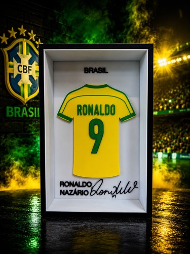 Printed ronaldo nazário - printed,