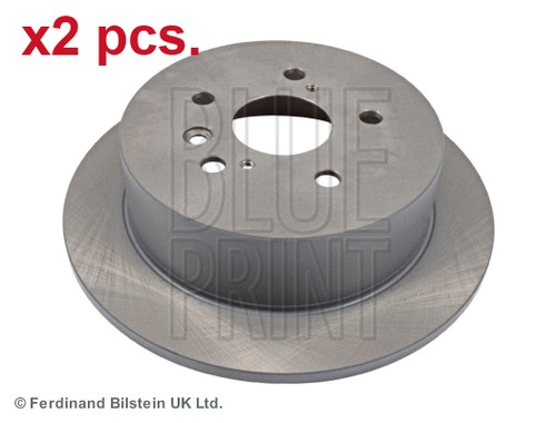 Pcs rear brake disc - pcs, rotos
