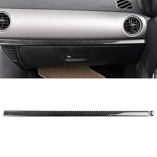 For Mazda MX-5 Miata 2009-2015 Carbon Fiber Passenger Side Dash Cover Trim Strip