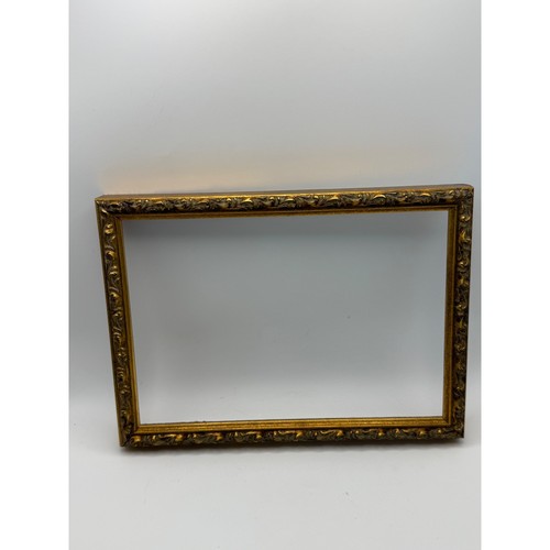 Vintage ornate gold gilt wood - vintage,