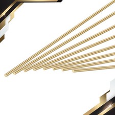 30 x Brass Rod Solid Round Rod