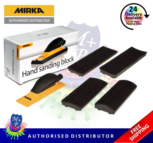 Mirka hand sanding block kit - sanding,