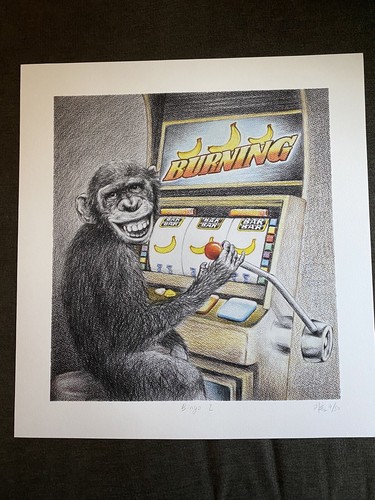 Yan liu bingo print - liu, “bingo