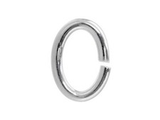 2 x 4mm 5mm 6mm 7mm 8mm 9mm 10mm Sterling 925 Silver Strong Open Oval Jump Rings