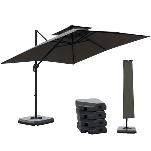 Outsunny cantilever parasol - outsunny,