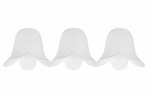 Replacement glass petal - glass,