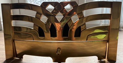 Fire brass tiffany artdeco - brass,