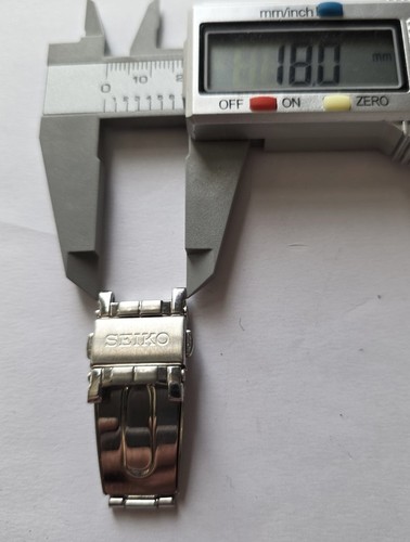 Seiko stainless steel watch