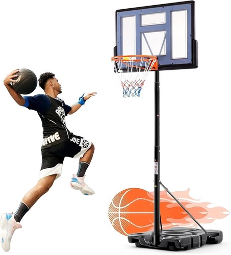 Portable basketball hoop - basketball,