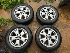 ✅ 2017 FORD TRANSIT CONNECT ALLOY WHEELS WITH TYRES 205/60/R16