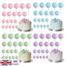 20Pcs Balls Cake Topper