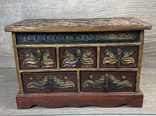 Vtg mcm wooden - mcm, handcrafted