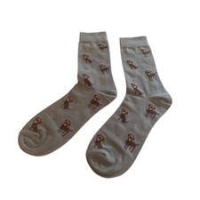 CHOCOLATE LABRADOR SOCKS