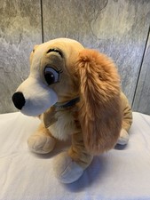 Disney Store Lady And The Tramp 40 cm Soft Plush Toy 1995