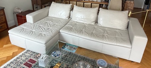 Boconcept leather sofa - boconcept,