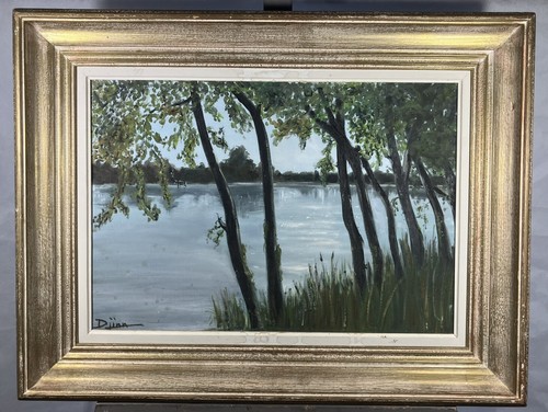 Landscape oil canvas - landscape,