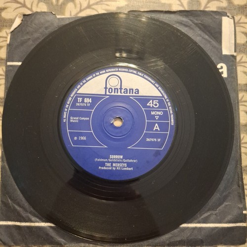 The merseys sorrow 45 rpm - "sorrow",