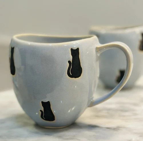 Anthropologie vesta blue mug - anthropologie,